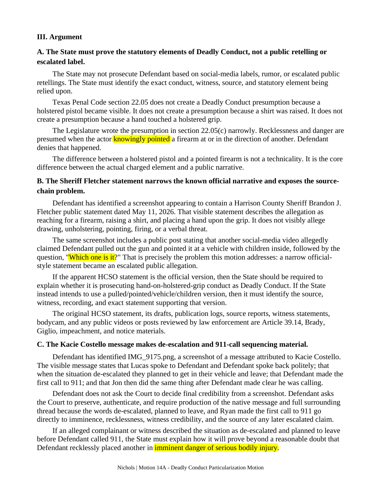 Motion — page 4
