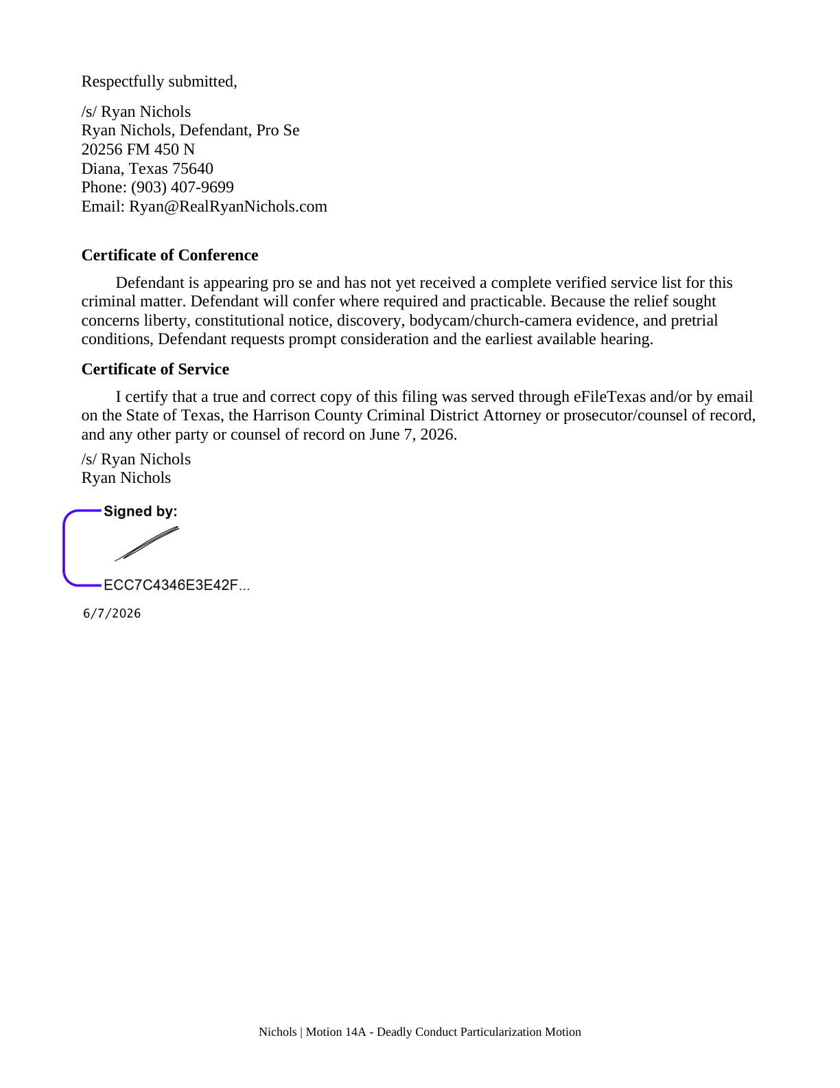 Motion — page 8