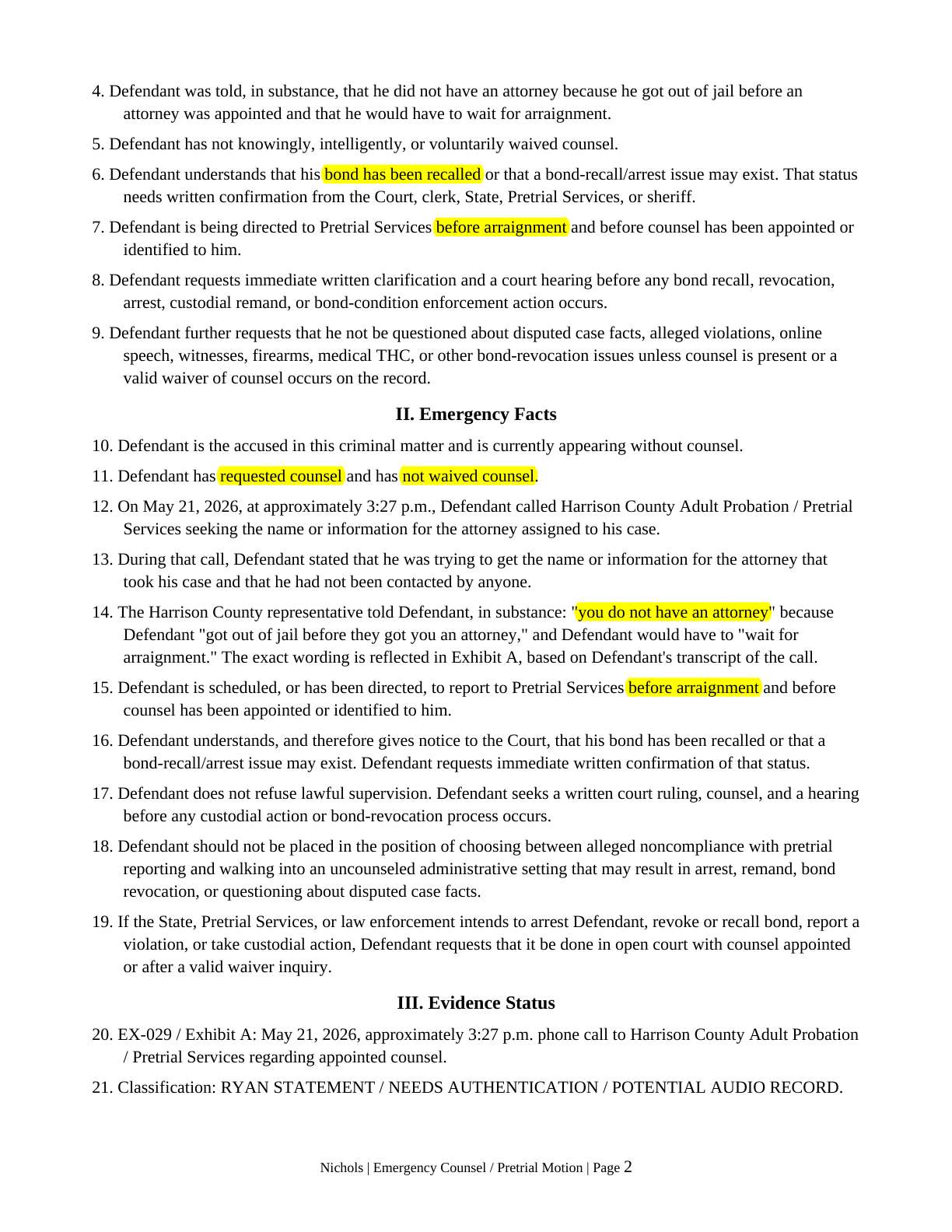 Motion — page 2