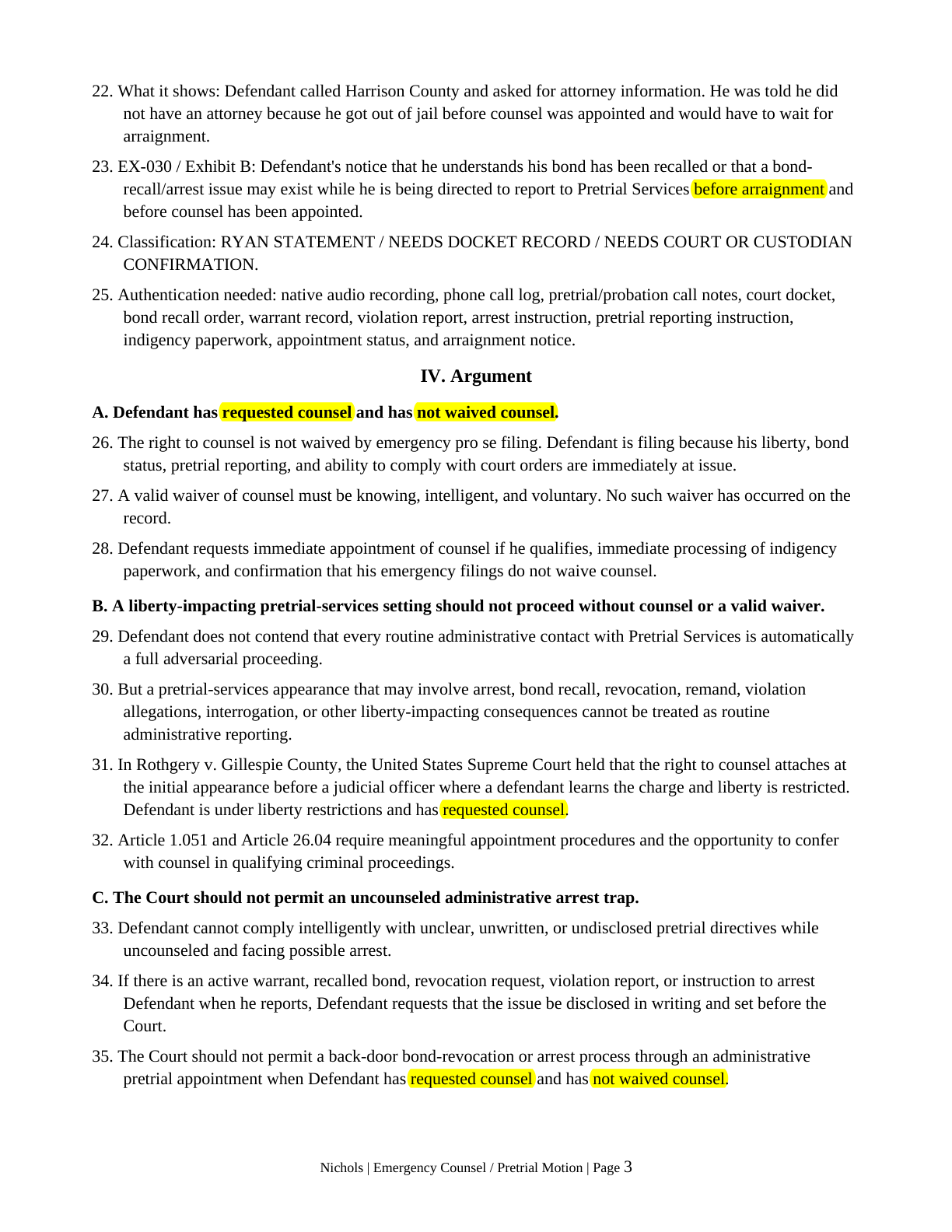 Motion — page 3