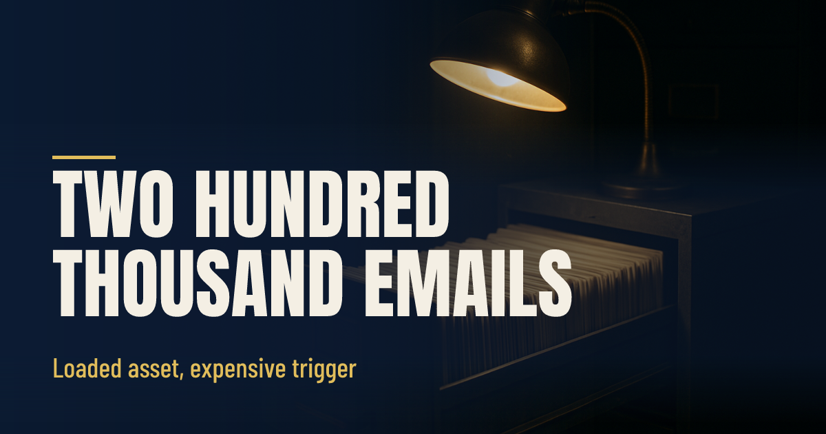 I Have a Quarter Million Leads and Cannot Afford to Email Them social preview