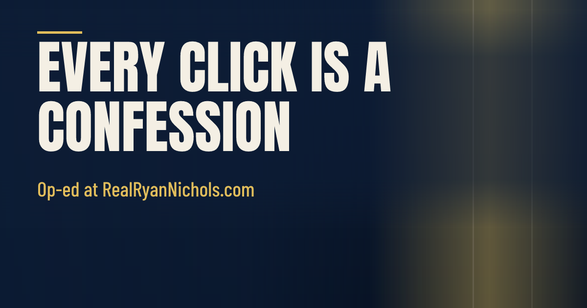 Every Click Is a Confession social preview