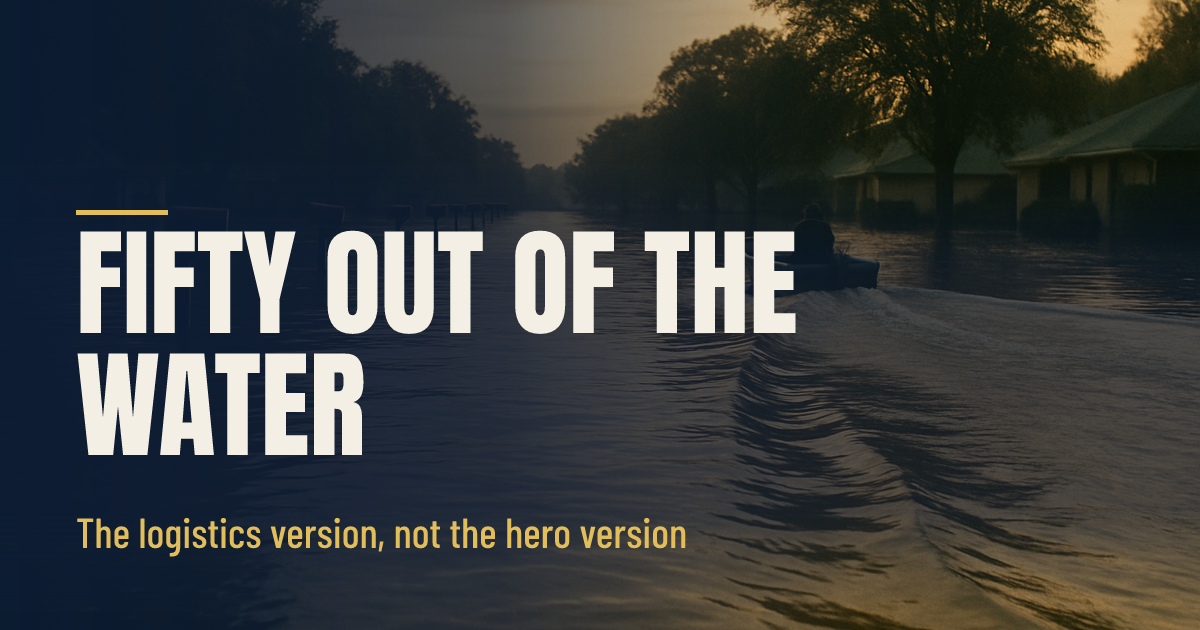 Fifty Out of the Water in One Day social preview
