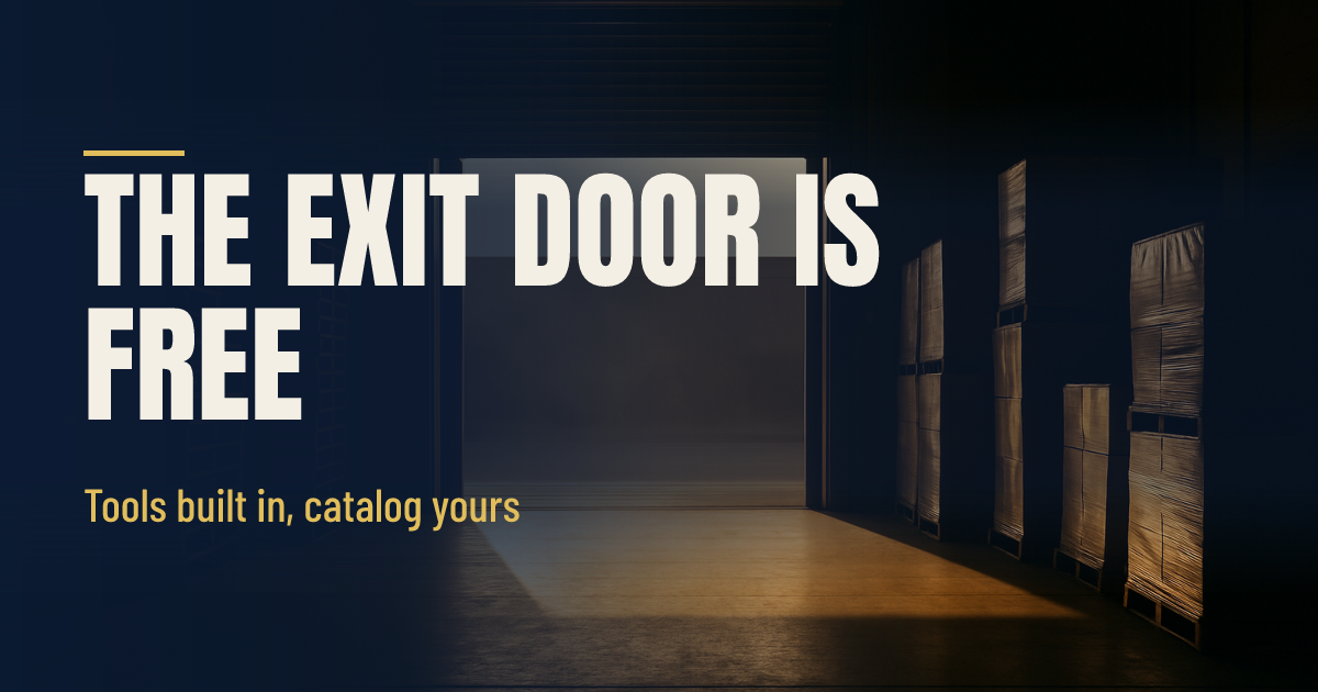 I Built the Tools Into the Marketplace. Then I Made the Exit Free. social preview