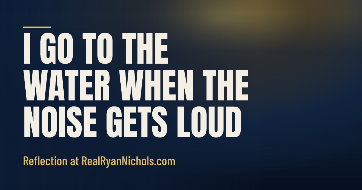 I Go To The Water When The Noise Gets Loud social preview