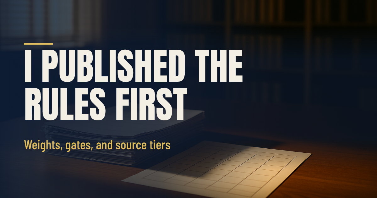 I Published the Grading Rules Before I Graded Anybody social preview