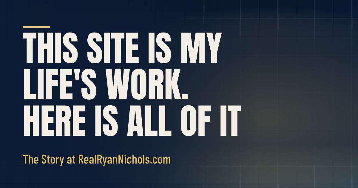 This Site Is My Life's Work. Here Is All of It. social preview