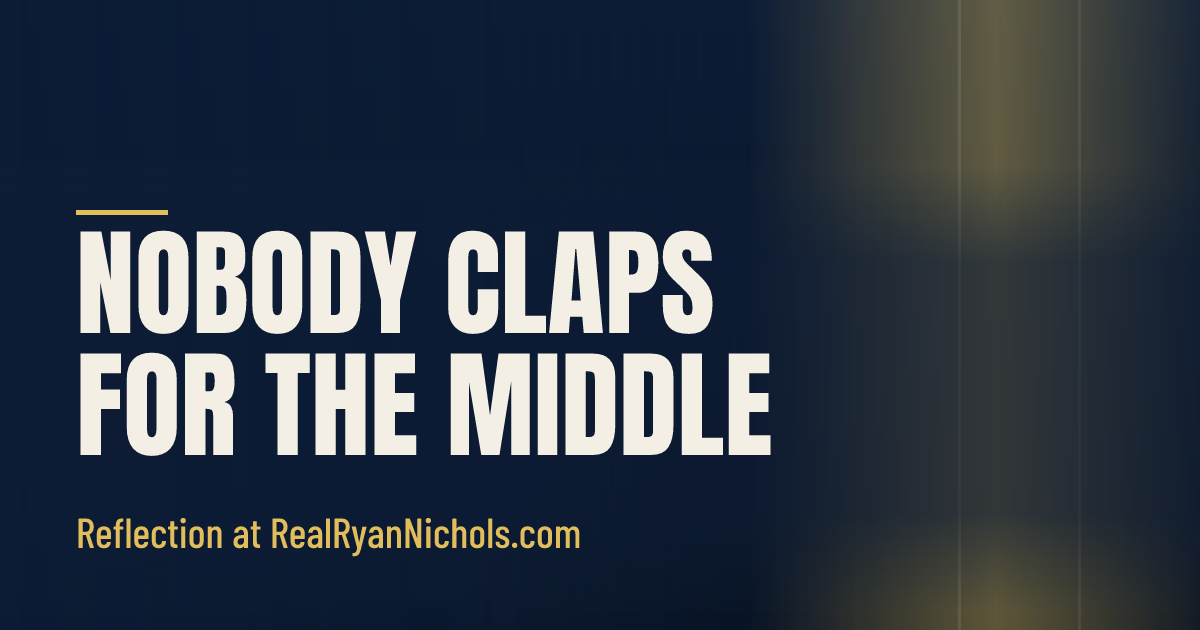 Nobody Claps for the Middle social preview