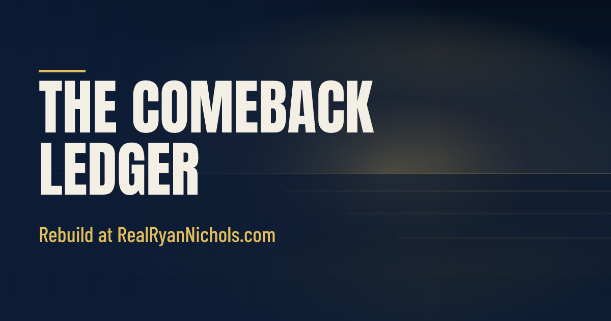 The Comeback Ledger social preview