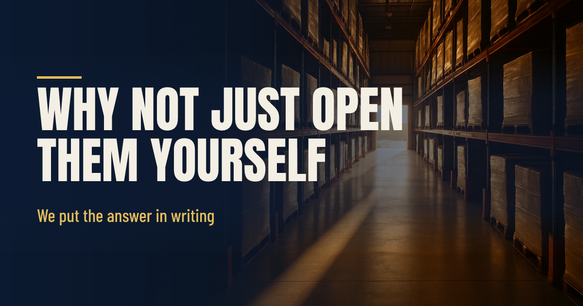 Why Don't You Just Open the Stores Yourself? social preview