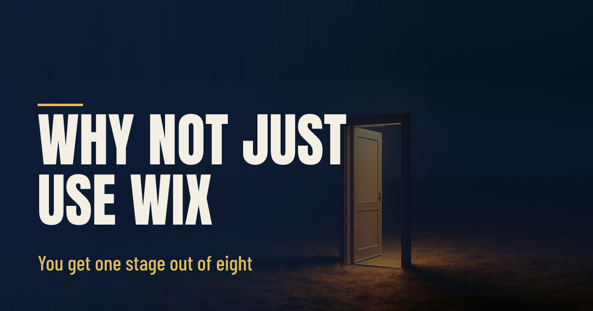 Why Not Just Use Wix? Here Is the Honest Answer. social preview