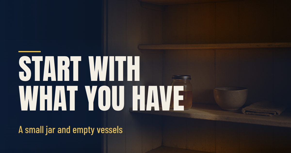 The Widow's Jar and the Empty Pantry social preview